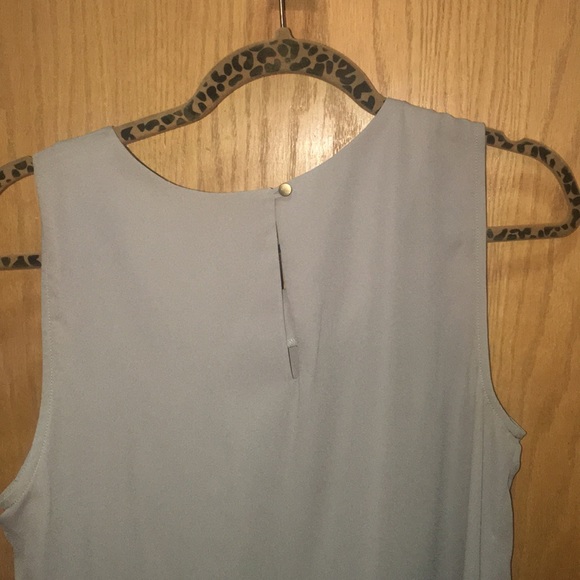 DEX SUIT SHOP GREY BLOUSE - Picture 4 of 5